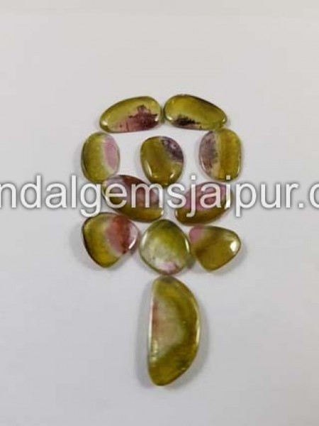 Watermelon Tourmaline Smooth Slices